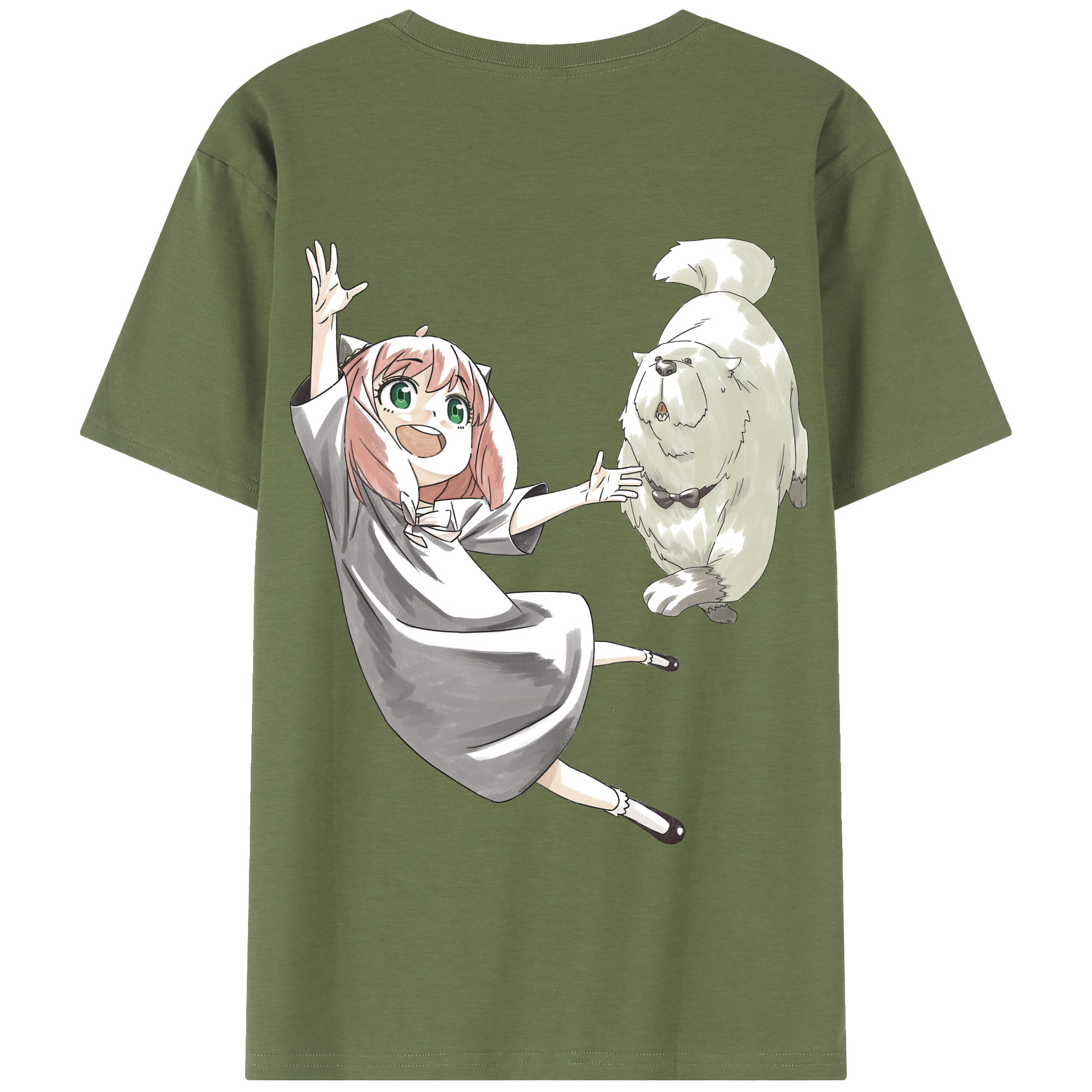 （画像用） SPY×FAMILY间谍家家酒 綿100％半袖Tシャツ（背面プリント）